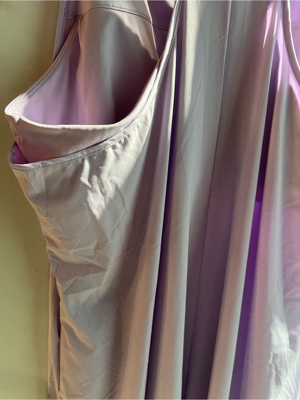 HALARA Lavender High-Low Swing Midi Dress - Picture 8 of 10